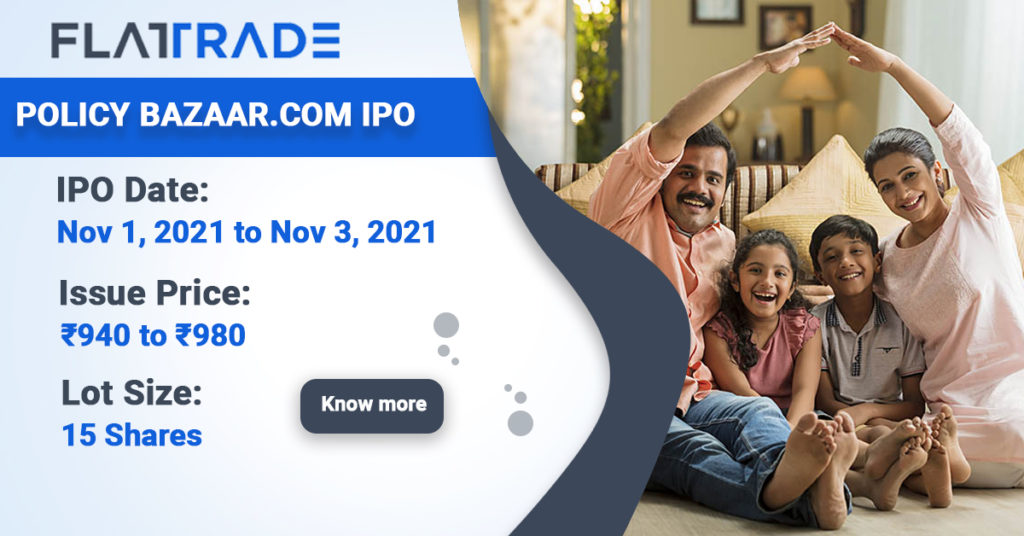 PolicyBazaar IPO | PB Fintech IPO | IPO Date, Price, Lot size, Details, GMP