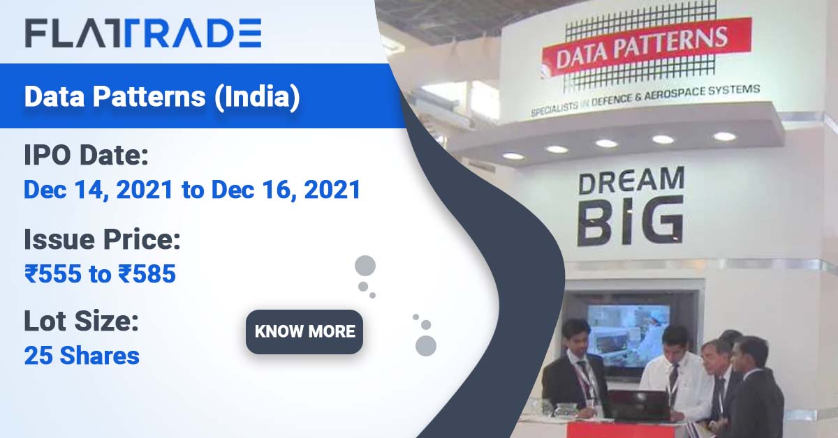 Data Patterns (India) Limited IPO - Flattrade Kosh