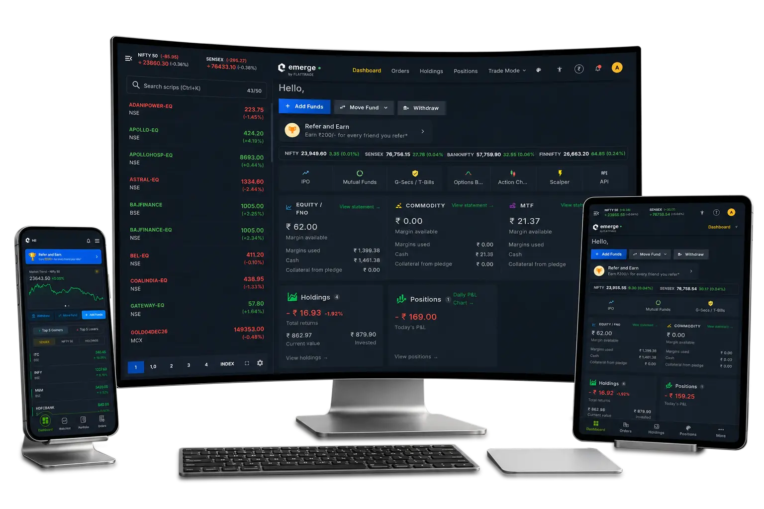Flattrade platform