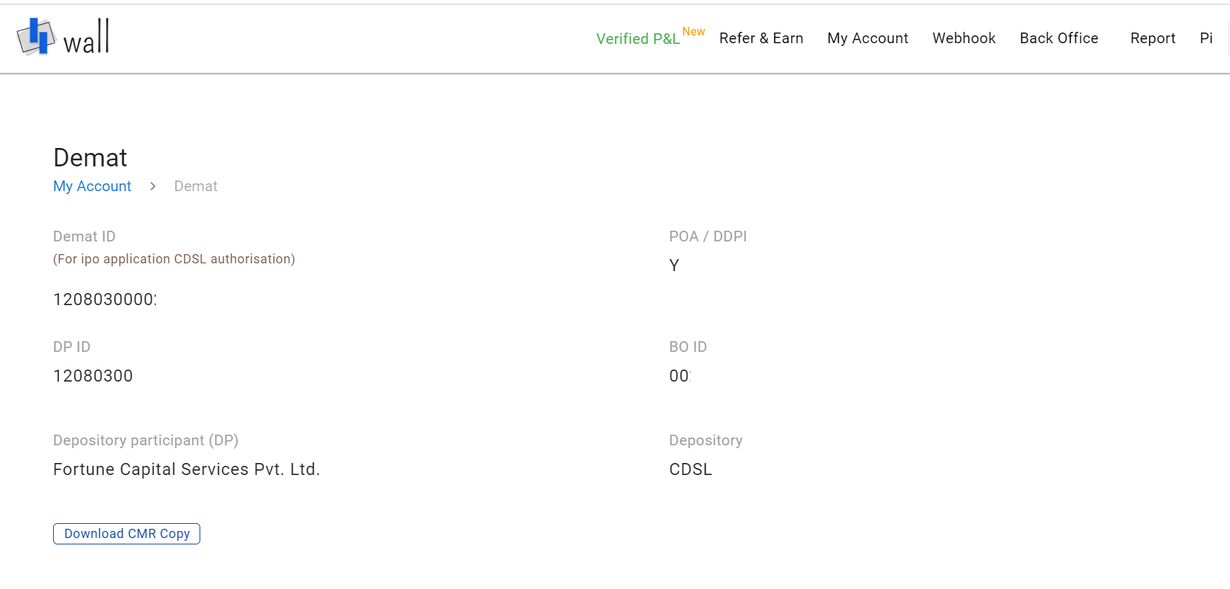 Flattrade Support Portal | How to download CMR copy online? - Flattrade ...